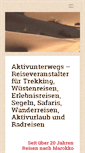 Mobile Screenshot of aktivunterwegs.de